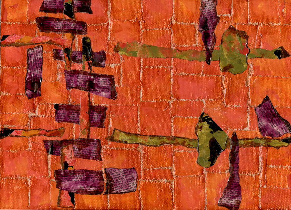 Picture of a multi-colored collage