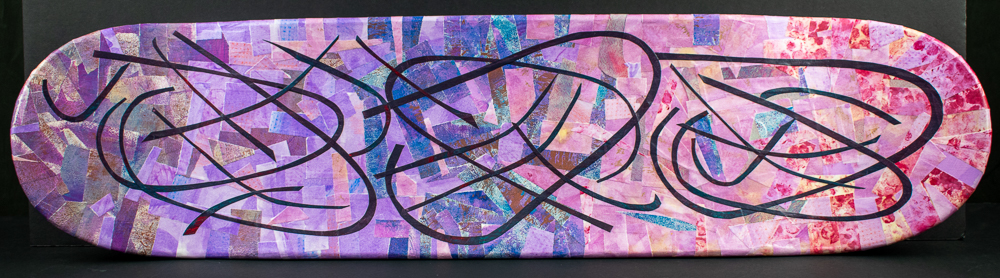 Picture of multi-colored collage