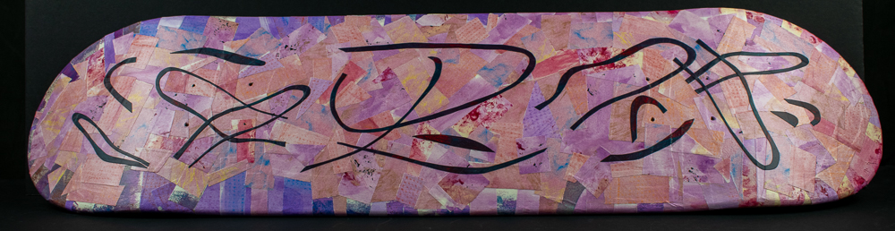 Picture of multi-colored collage