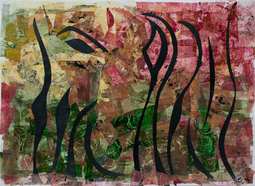 Picture of a multi-colored collage