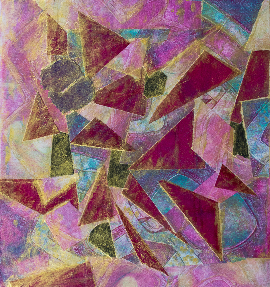 Picture of multi-colored collage