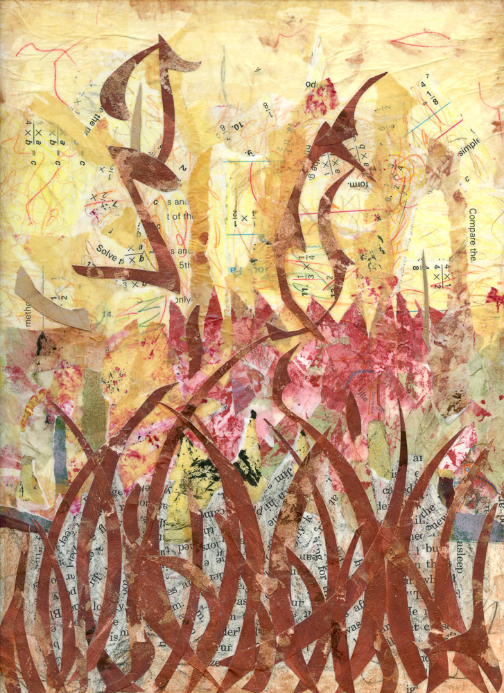 Picture of multi-colored collage