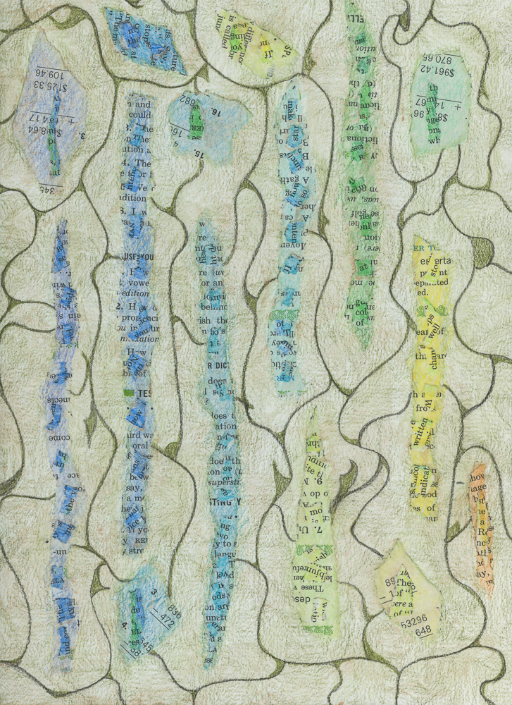 Picture of multi-colored collage