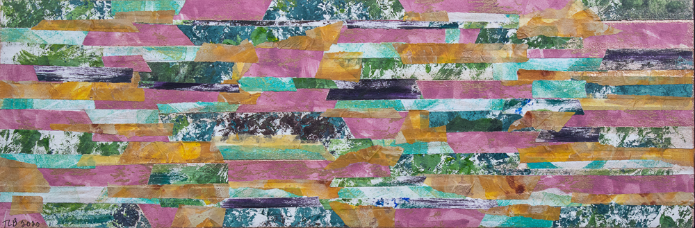 Picture of multi-colored collage