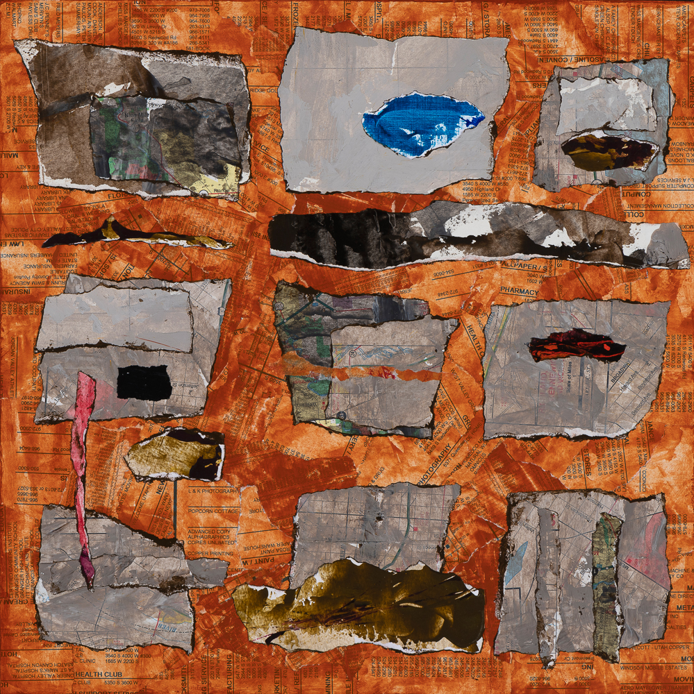 Picture of a multi-colored collage