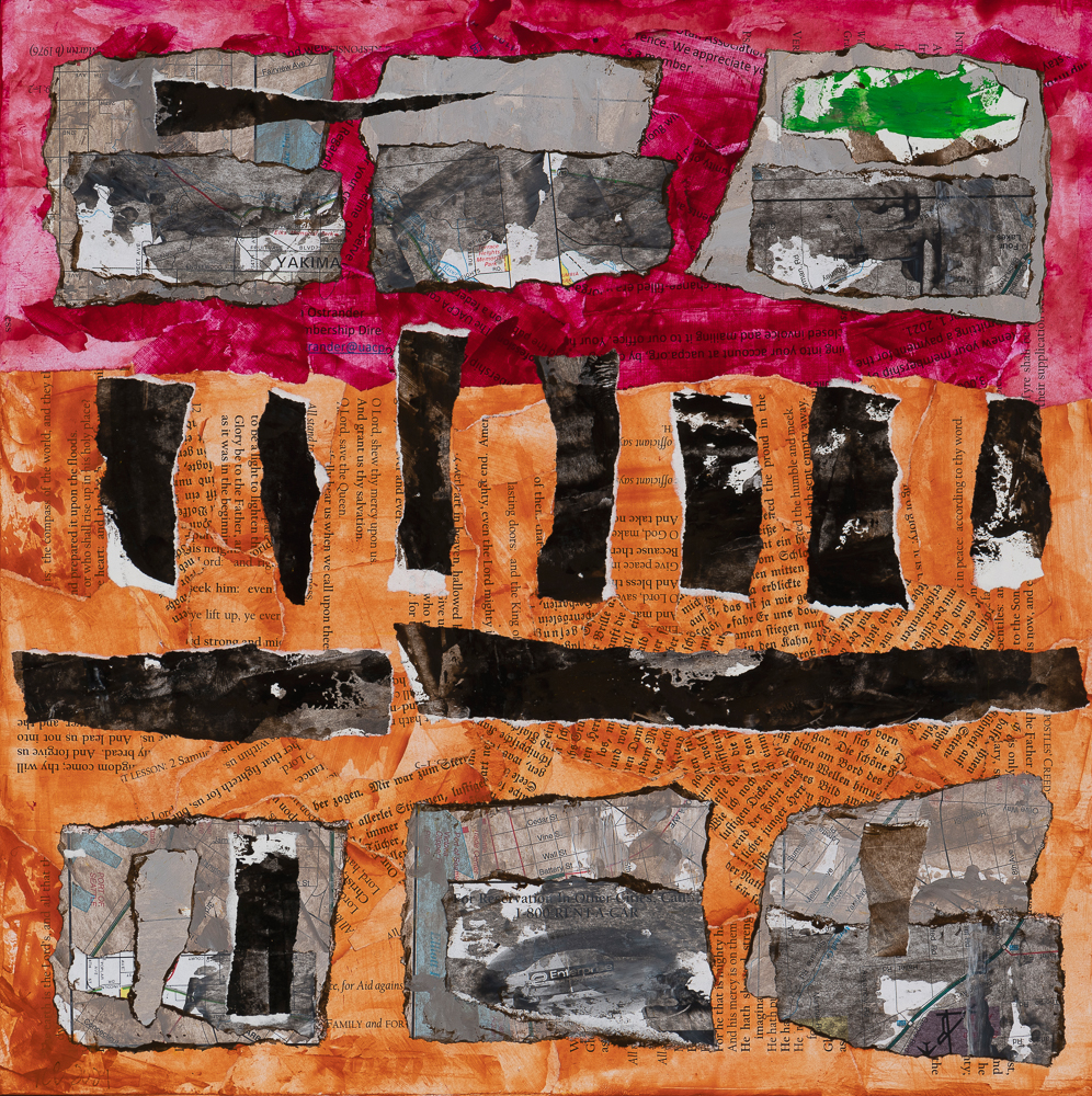 Picture of a multi-colored collage