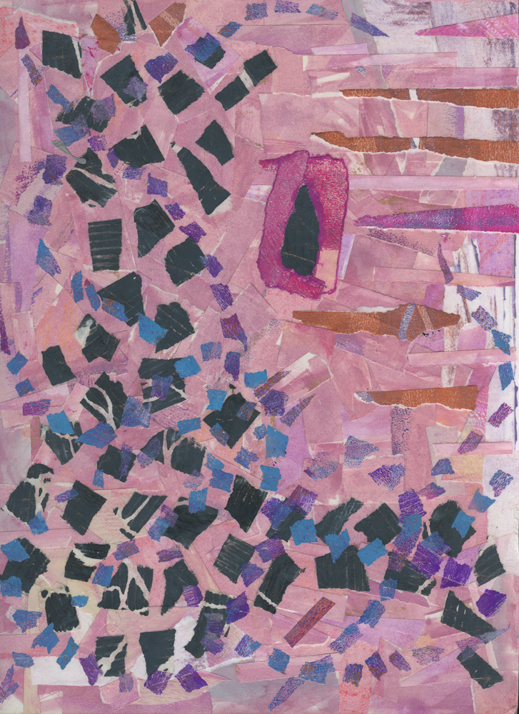 Picture of multi-colored collage