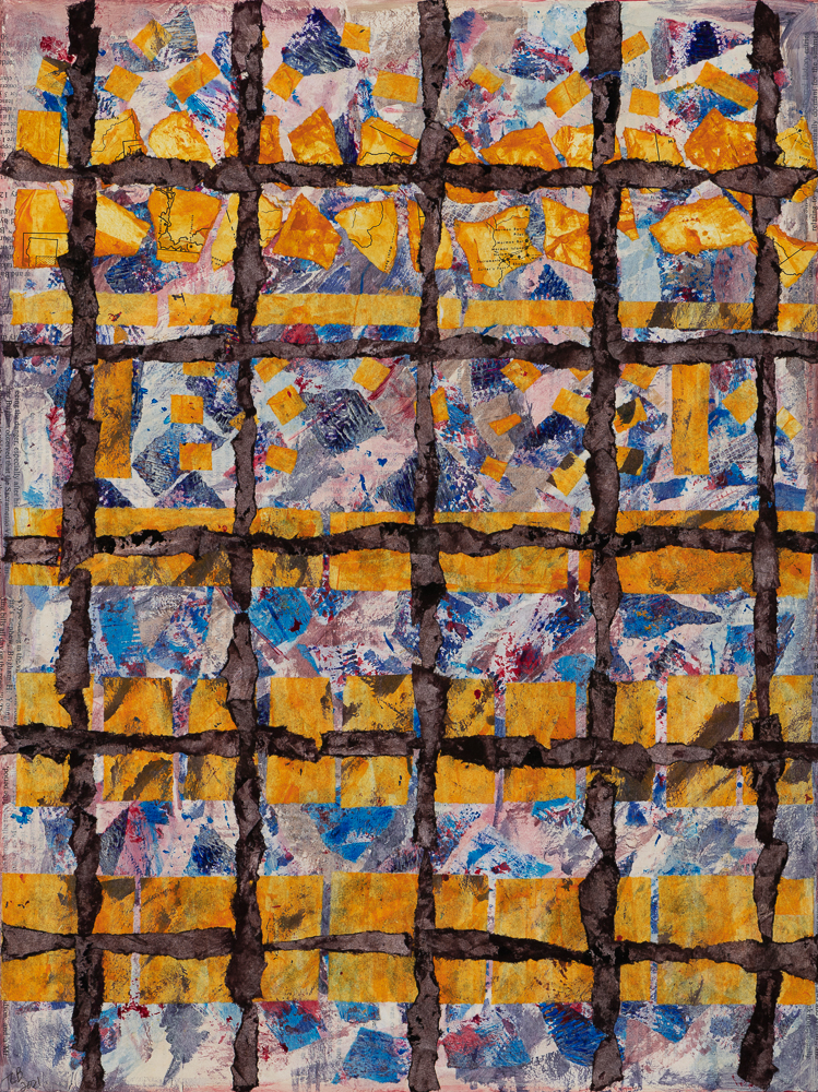 Picture of multi-colored collage