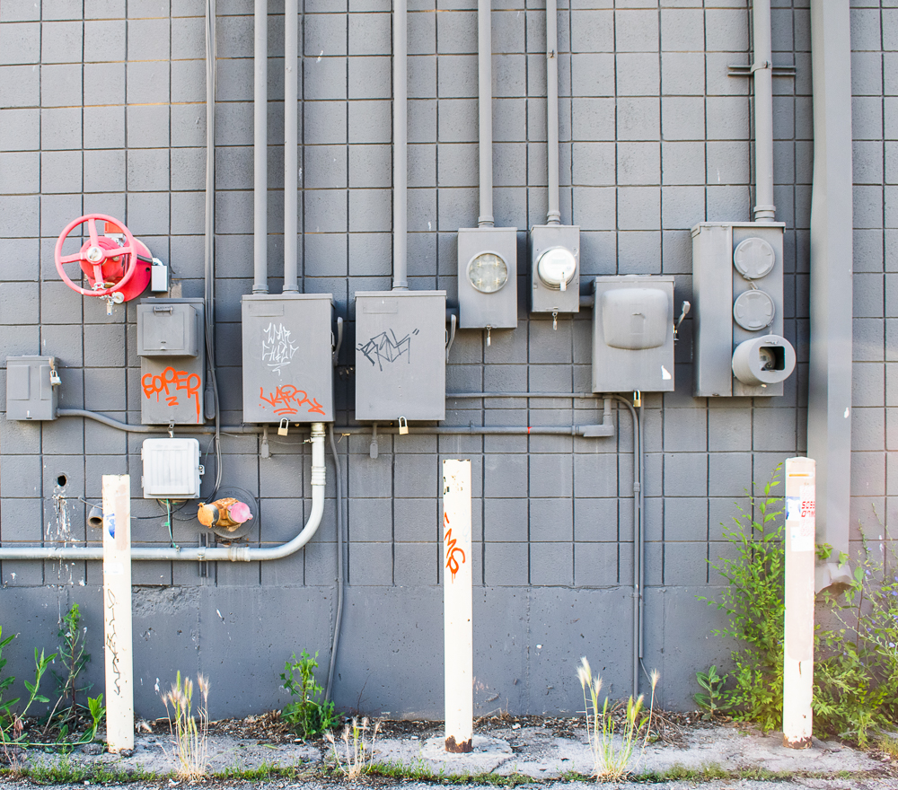 Picture of utility boxes